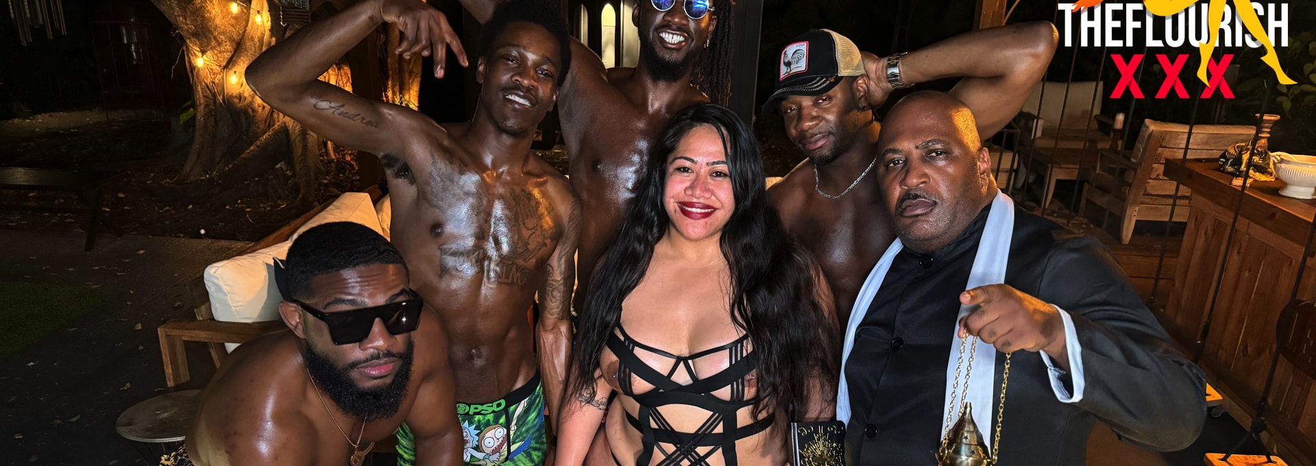 BossLady 1st Ever Gangbang and Porn Baptism